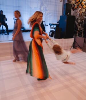 Vanessa Evigan Instagram - Our sweet Maggie got married this weekend & it was just the most beautiful day and such a fun night. Her wedding took us to Charleston South Carolina and we got to have fun and ride around the town on pedal bikes with the kids. They loved it and we did too. Congratulations @maggs_music & Jay. We are so excited for y’all and this next chapter!