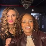 Vanessa Bell Calloway Instagram - Happy birthday to one of the sweetest sisters I know @mstinaknowles I hope your bday is as amazing as you are 💃🏽💃🏽💃🏽🎉🎉🎉👏🏾👏🏾👏🏾👍🏾👍🏾👍🏾💕💕💕💕😘😘😘