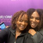 Vanessa Bell Calloway Instagram - Thanks to more great folks stopping by to see @purliebway @therealjimparsons @schelewilliams @thersaford @traciebrown @just_chev @cynthiaenixon and my biggest joy this week was meeting Charlie!!! Thanks @marisaeden for bring your baby by to give us all some love. Especially me because I was missing my crew Ziggy, NaNa & Leo!!!