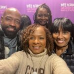 Vanessa Bell Calloway Instagram - More fun @purliebway thanks to all that came to see us do our thang! @shanolahampton @rosecathpink @robinthede @tamaratgreg @jeniferlewisforreal @nicolegaliciaa_