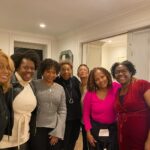 Vanessa Bell Calloway Instagram - Y’all know me! I had to have a little farewell dinner party for myself before I left town. These ladies supported me the past 6 months in NYC. I love them all and I’m grateful for their friendship 😘😘😘😘 @bkjamchild @cheribrown @gayle.samuels @officialnicholegalicia @paulajames @danawhite @dmmllowery @akosuagalloway @leah.bass51 💕💕😘😘