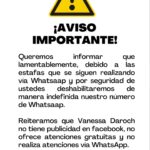 Vanessa Daroch Instagram - ⚠️ POR FAVOR COMPARTIR ! . . . #vanessadaroch #vanedaroch #cuidado #estafa