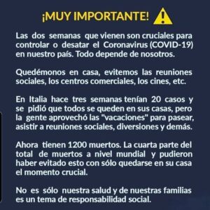 Vanessa Daroch Instagram - Cuidémonos entre todos mis amores...y así cortaremos la cadena de transmisión para que esto se detenga....los adoro!!
#mequedoencasa #yomecuido