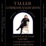 Vanessa Daroch Instagram – ✨ TALLER: 
CÓDIGOS SAGRADOS.
Modalidad: On line.
Imparte: Vanessa Daroch @vane_daroch 
.
Los Códigos Sagrados, también conocidos como números de sanación, son un extraordinario recurso que podemos utilizar para mejorar nuestra vida. 
Poseen una carga vibracional muy alta, a la cual podemos acceder  al conectar con aquello que deseamos manifestar.
.
Fecha: Martes 29 de Junio 
Horario: 21.00hrs 
Valor $ 45.000 p/p
Formas de pago: Tarjetas de Débito, Crédito, Transferencia Bancaria, Paypal (internacional). 
Inscripciones:
contacto.vdaroch@gmail.com
CUPOS LIMITADOS. 
.
Temario:
• Teoría de los Códigos  Sagrados. 
• Baños y Trabajos de Limpieza. 
• Cómo activar  los Códigos Sagrados.
• Mención Códigos principales áreas. 
• Ronda de Preguntas
.
Incluye: 
Material Digital
Diploma Digital 
Centro Terapéutico VD
@vanessadaroch_cti 
.
#ctivanessadaroch #codigosagrados #agesta #manifestaciones #mejoratuvida #amor