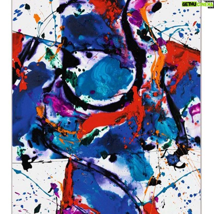 Vanessa Demouy Instagram - tellement puissant … #samfrancis … j ai découvert ce peintre au @musee_fabre l année dernière… j ai été hypnotisée #artiste #peinture #art