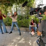 Vanessa Demouy Instagram – dans les coulisses de @itc_tf1 … pardon @aureliepons_ d avoir un peu perturbé ta séquence … 😂😂😂 📸 @mouradbouhdiba ! #tournage #coulisses #itc @newen_studios @tf1