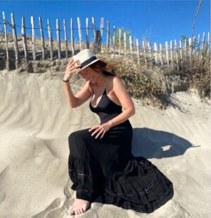 Vanessa Demouy Instagram - je ne pouvais rêver mieux pour passer cette si belle journée … #portcamargue #borddemer #fetedesmeres @marinabeachportcamargue