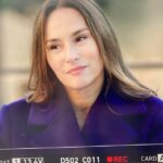 Vanessa Demouy Instagram – en pleine action …. #tournage #bonheur #actrice