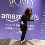 Vanessa Marano Instagram – Had a blast a blast at the Power 100 Women in Entertainment Breakfast yesterday! These photos were taken after 3 hours of sleep and 4 cups of coffee. Can you tell? 💜