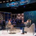 Vanessa Pilon Instagram - Une p’tite léoparde pas maquillée, à @cafinitbienlasemainetva ce soir, 19h00. 🐆💫 C’était mon premier plateau à la télé conventionnelle depuis le début de mon défi « un an sans maquillage », pis, OF COURSE, j’avais un méga bouton entre les deux yeux, juste pour me tester encore plus. 😂🫠Merci pour la belle entrevue @juliebelanger1 et @jmanctil. 💛 Photos par @vabrossard