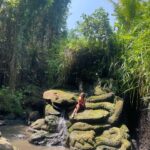 Vanessa Rubio Instagram - I’ve been on a sacred water journey recently. It started in the cenotes in Tulum, Mexico, continued on to Greece, Nepal, and now, Bali. Nature provides sacred, fresh water, and thermal springs that are purifying on many levels ✨✨✨I continue to discover the wisdom of the character I played on @sabrinanetflix - Nagaina - and the Naga wisdom 🤍! during these travels in Asia.