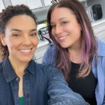 Vanessa Rubio Instagram - Playing Carmen on @cobrakaiseries is still a flower that continues to bloom in my heart ❤️ what a journey! Major chapter in my life 🩵It takes a village 🥰🫶🏽💛