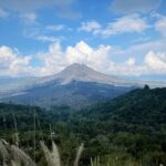 Vanessa Rubio Instagram - Mt. Batur volcano in Kintamani, Bali. The sunrise hike up this mountain was challenging and well worth it ✨life glow ✨