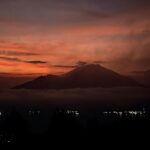 Vanessa Rubio Instagram - Mt. Batur volcano in Kintamani, Bali. The sunrise hike up this mountain was challenging and well worth it ✨life glow ✨