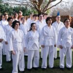 Vanessa Rubio Instagram – To all the karate babies waiting for Season 6! 🩵 @cobrakaiseries @curtyphotog @netflix