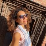 Vanessa Rubio Instagram - Life is life 📿💛traveling in Nepal, visiting sacred sites and temples 🌞✨