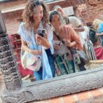 Vanessa Rubio Instagram - Life is life 📿💛traveling in Nepal, visiting sacred sites and temples 🌞✨