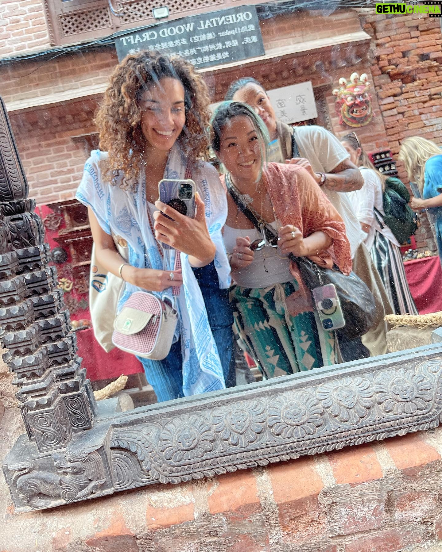 Vanessa Rubio Instagram - Life is life 📿💛traveling in Nepal, visiting sacred sites and temples 🌞✨