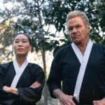 Vanessa Rubio Instagram – To all the karate babies waiting for Season 6! 🩵 @cobrakaiseries @curtyphotog @netflix