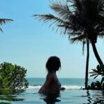 Vanessa Rubio Instagram – 🖤 Black sands and Zen feeling 🖤 @sooribali