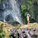 Vanessa Rubio Instagram - Taman Sari Waterfall near Ubud had a special energy for me. It was one of my favorites 🩵