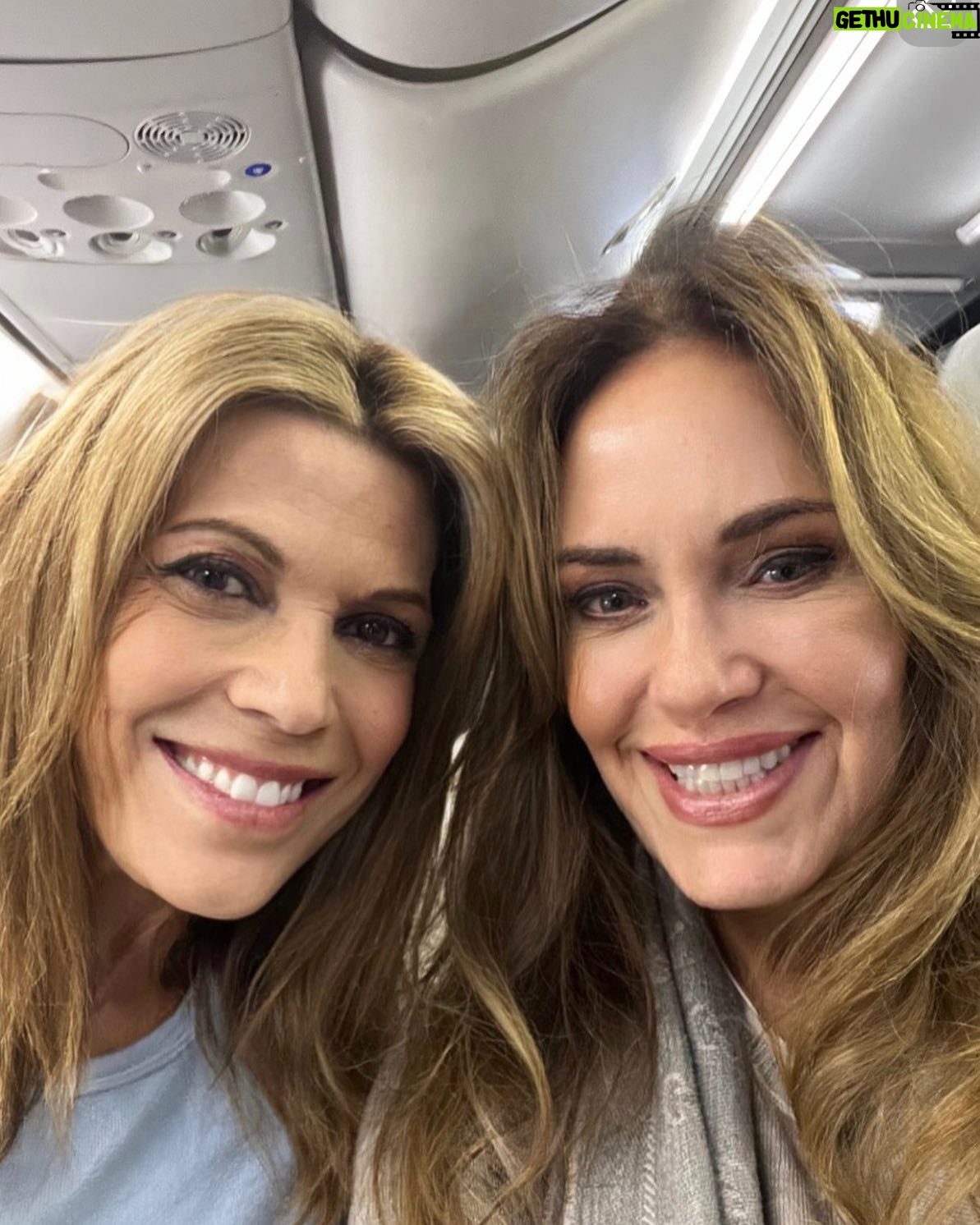 Vanna White - 8.7K Likes - Ran into my good friend @catherinebach on a flight! We go way back. Great seeing you!