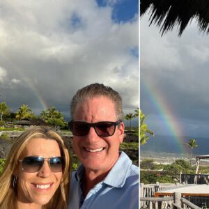 Vanna White Instagram - Everything is perfect with #rainbows! #love #hawaii #restandrelaxation