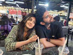 Varshini Suresh Instagram - To my amazing human❤️ May your birthday be as incredible as you are. Here’s to celebrating another year of your remarkable presence in my life. 🫂 Missing you already! 

Ft. Sleepy faces 😴

#premjacob #varshinisuresh #birthday #birthdayboy #explore #explorepage #abi #abhi #raghav #neenaankaadhal