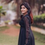 Vasanthi Krishnan Instagram – 🖤🖤🖤 outfit: @navyasri_mandava  Click by: @absolutelyrahul