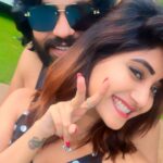 Vasanthi Krishnan Instagram - ❤️🧿🧿❤️ . . . . @pawan_kalyan47 😘😘 #instagram #pawankalyan #cutebaby #couplegoals #marriagelife #cuties #vk #pk #vasanthikrishnan