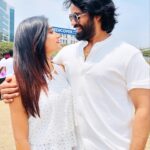 Vasanthi Krishnan Instagram - My wife… ❤️ #instragram #picoftheday #instapost #instadaily #instalike #instamood #outfitpost #nature #life #insta #instagood #fyp #fashion #star #pawankalyan47 #nature #life #love #fyp #fashion #india #telugu #tollywood #movie #style #vk #pk