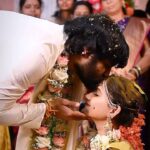 Vasanthi Krishnan Instagram - Let’s journey to forever 🥺together ❤️🫰🏻🧿 🧿🧿🧿 . . . Videography @candid_shoooter_ Blouse Desginer @naa_maguva Jewellery @emmadi_silver_jewellery_hyd #vk #pk #instragram #vasanthikrishnan #together #forever #vk #pk #cuteone #bigboss #telugu #cinema #trendingcouples👫 #samantha #weddinginspiration #cutest