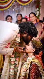 Vasanthi Krishnan Instagram - Let’s journey to forever 🥺together ❤️🫰🏻🧿 🧿🧿🧿 . . . Videography @candid_shoooter_ Blouse Desginer @naa_maguva Jewellery @emmadi_silver_jewellery_hyd #vk #pk #instragram #vasanthikrishnan #together #forever #vk #pk #cuteone #bigboss #telugu #cinema #trendingcouples👫 #samantha #weddinginspiration #cutest
