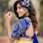 Vasanthi Krishnan Instagram - 🦋🦋🦋🦋🦋🦋 . . . Photography @akhileshrupaji #instragram #vk #pk #cuteone #dancelife #nethoney_nethoney_❤️🥰 #dance #bbjodi #vasanthikrishnan #butterfly #southindianjewellery