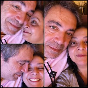 Vasiliki Andritsou Instagram - Cozy Christmas 🎄⭐️ @nikosimeonidis  #myman #christmaseve #love♥️