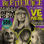 Ve Neill Instagram - TONIGHT!!! 🪲🧃 #BeetleJuice #VeNeill #MusicBoxTheatre #Chicago #ChiTown #TheHorrorHouse