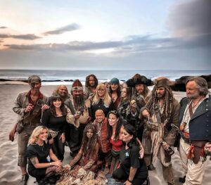 Ve Neill Instagram - Thank you to everyone who made this possible! It was so amazing to work with everyone and see these pirates come to life again! 

special thanks to @tony_swatton for making a lot of the ⚔️ swords⚔️ 
MUAs
@nikolettaskarlatos 
@therealve 
@kaitlin_lyerly 
@glamgoreandmore 
@tiff_tiffmakeup