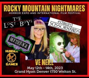 Ve Neill Instagram - Here I come Rocky Mountain Nightmares! 
✨May 12-14th✨ 
•
Tickets! 👇🏼👇🏼 
rockymountainnightmares.com