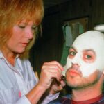 Ve Neill Instagram - It’s showtime! 🖤🤍🪲 This upcoming Friday night, October 14th, master makeup effects artist Ve Neill will be doing a demo of her iconic Beetlejuice makeup at Son of Monsterpalooza in Burbank on wonderful model @fanboybrandon ! That night PPI will help us resurrect Beetlejuice by graciously hosting Ve on one of their stages! @officialherohair will also be there helping Ve with the fabulous wig they’ve created for this event! This is definitely something you don’t want to miss! Please come check out our wonderful Legends Makeup Academy booth that will be right across from PPI’s booth! Ve Neill will be doing demos all weekend! Stay tuned for more details on what they’ll be! 🫣 • • @therealve @legendsmakeupacademy @officialherohair @monsterpaloozaofficial #monsterpalooza #horror #beetlejuice #veneill #fxmakeup #prosthetics #sfx #specialmakeupeffects #mua #makeupartist #makeup #timburton