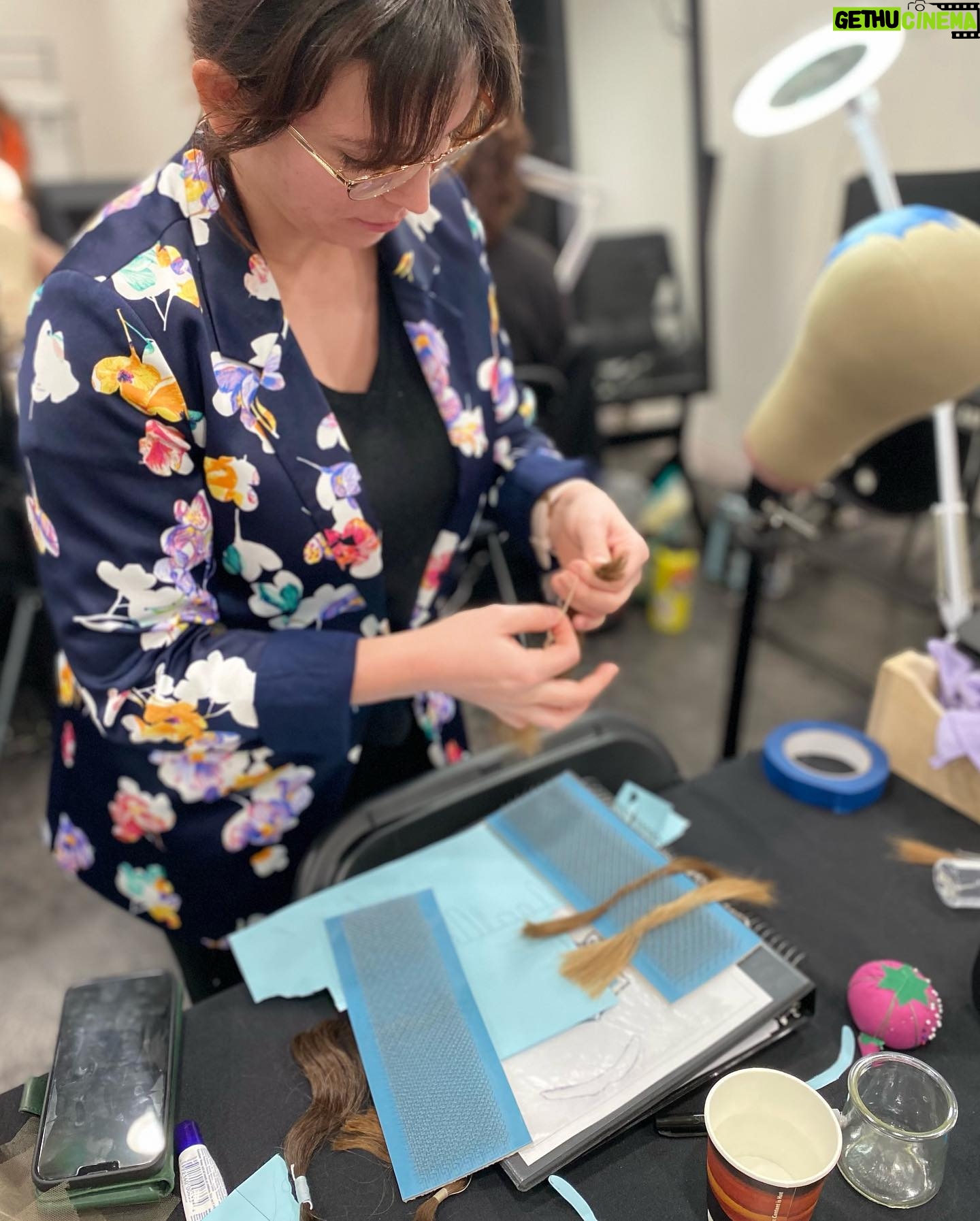 Ve Neill Instagram - The students working hard in our foundational ventilation class being taught by Dawn Victoria Dudley Which will be offered again in October! Sign up now at ππΌππΌππΌππΌ legendsmakeup.com @welldressedwigs @mua.ingrid @jamesybabe @kaitlin_lyerly @therealve @legendsmakeupacademy @frendsbeauty @vesfavoritebrushes β’ β’ #veneill #legendsmakeup #prosthetics #specialmakeupfx #sfxmakeup #sfxmakeupclasses #makeup #horrormakeup #character #filmeducation #film #specialmakeupeffects #film #mua #fxmakeup #sfx #fxschool #television #frendsbeauty #ventilation #wigmaking