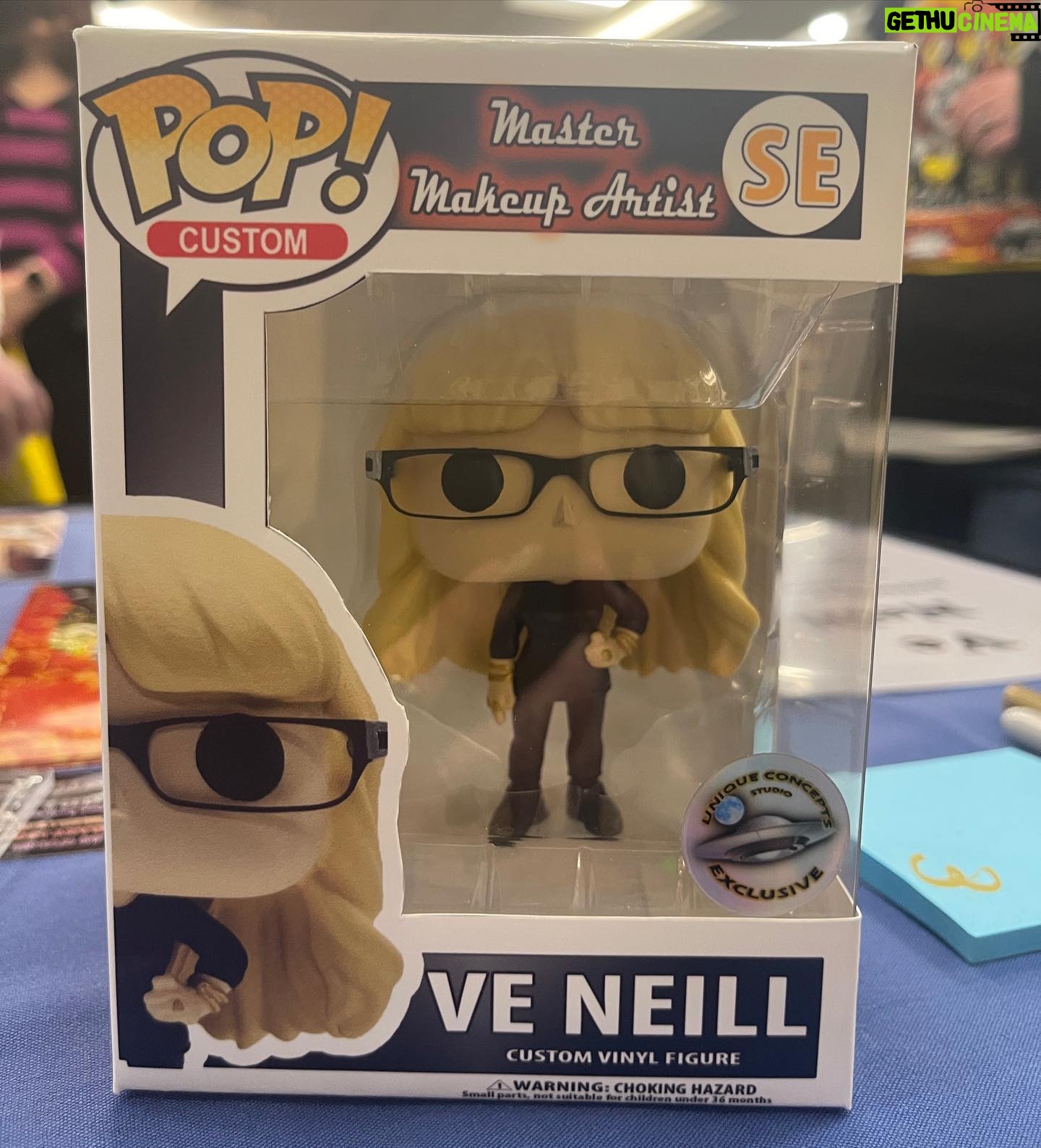 Ve Neill Instagram - No way you guys! Having a blast at Horror Realm convention in Pittsburgh this weekend and Unique Concepts Studio LLC gave me my very own Funko!