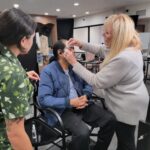 Ve Neill Instagram - Ve and @laurencheminmua working on prosthetics this past week in our prosthetics application class! ✨ • • • #prosthetics #prostheticmakeup #fxmakeup #fxmakeupartist #specialeffectsmakeup #specialeffects #specialeffectsmakeupartist #makeup #makeupartist #makeuptutorial #sfx