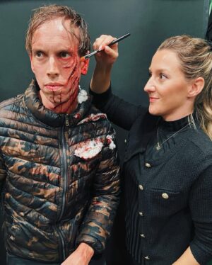 Ve Neill Instagram - Photos of our wonderful students working this week! This past week was a prosthetics application mastery class with the wonderful Kevin Haney @haney7560 🤍 
• 
@laurentheterrible 
@koena_beauty 
@nefariousbeasts 
@yolkjesus 
@elebreee 
@leesasimone 
@itzel_makeup_hair