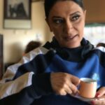 Veda Yurtsever Instagram - Ayvalık’ta @cafe_le_petit günlükleri ; şahane mekan, mekandan güzel insanlarıyla yeni sığınağım, şükür rastlantılara o zaman🙏❤️💃🏿