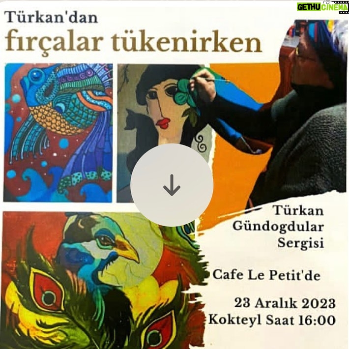 Veda Yurtsever Instagram - Pek kıymetlimiz ressam Türkan Gündoğdular’ ın 18 parçadan oluşan Fırçalar Tükenirken adlı exclusive resim sergisi yarın ( 23 Aralık 2023) Cafe Le Petit ‘de sergileniyor. Ben çok mutluyum şahsen , zira kendisi tanıdığım en nev-i şahsına münhasır insanlardan biri, yanında olmak çok heyecanlı olacak, bekleriz..🐬🦋 #fırçalartükenirken @cafe_le_petit #ayvalık #resim #sergi @turkangundogdular_terracotta