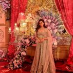 Vedika Pinto Instagram - < low quality pic // high quality drip insta caption trope > Felt like a real pari wearing @kreshabajajofficial and @vedadiamonds 💎