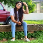 Veena Ponnappa Instagram - @veena_ponnappa_vnaa ❤️ #veenaponnappa #family #happyme #naturetime #outdoor #river #naturelove #happytime #top #kannada #kannadaactress #cool #beingme #shoottime #kodava #girltravel #nature #beinghappy