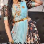 Veena Ponnappa Instagram - Elegance is the Only Beauty that Never Fades @veena_ponnappa_vnaa ✨🥰💃🏻 Wardrobe Courtesy - @inayadesignerstudio Wonderful Quality and Tailor-made Fit Wardrobe by @inayadesignerstudio . Do Check for More collections guys 🎉 #veena #veenaponnappa #starsuvarna #kannadaactress #pose #enjoying #happyme #telugu #malayalamsongs #suvarnaserial #fashion #kannadaserials #halfsaree #actor #collaboration #smilehappily #pink #blue #smiling #actorlife #pavizhamazhaye #collab #lehengalove #fahadfazil #functiontime #arrahman #saipallavi😍 #mollywood