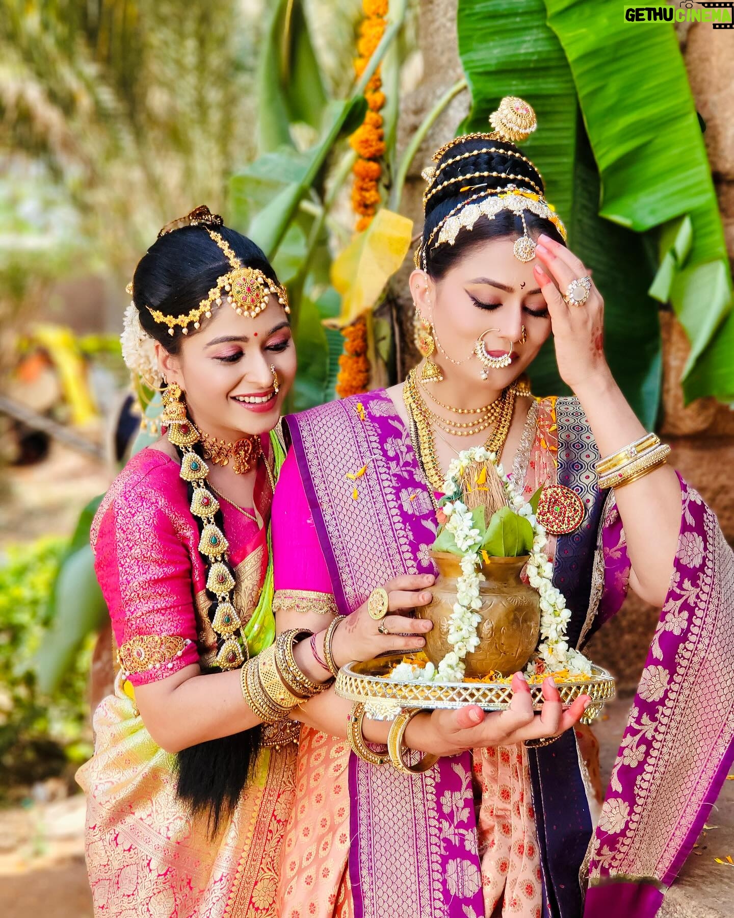 Veena Ponnappa - 1.9K Likes - Festival times ❤️🧡🩷🩵💙💚 #ugadi #gudipadwa #pongal #yugadi #instagood #instagram #actressnagashree #udhoudhoshreerenukayallamma #starsuvarna