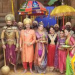Veena Ponnappa Instagram - Festival times ❤️🧡🩷🩵💙💚 #ugadi #gudipadwa #pongal #yugadi #instagood #instagram #actressnagashree #udhoudhoshreerenukayallamma #starsuvarna